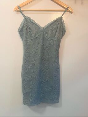 Garage blue  Lace mini dress